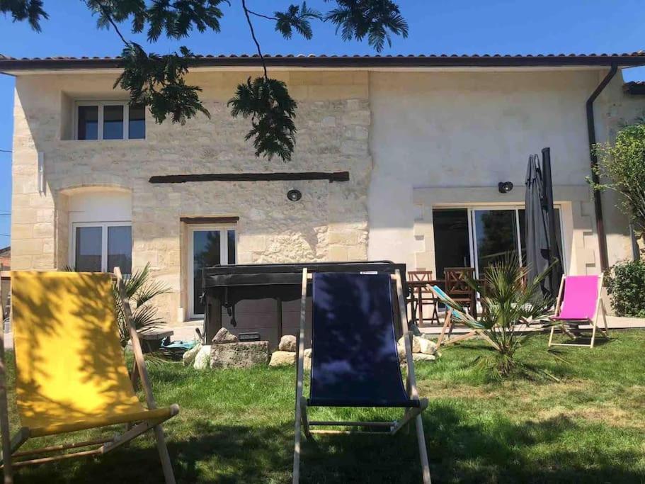 Gite Avec Spa Privatif A 500M De Margaux Soussans Exterior photo