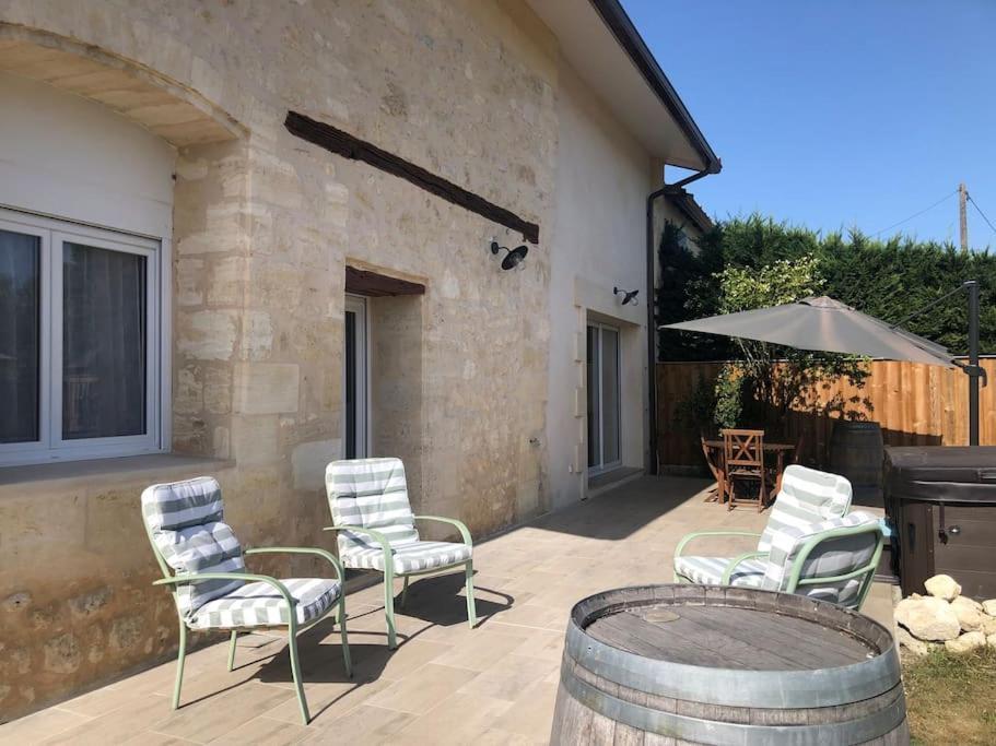 Gite Avec Spa Privatif A 500M De Margaux Soussans Exterior photo